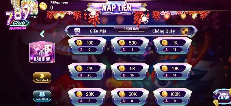 Mậu Binh 789Club – Hướng Dẫn Luật Chơi, Cách Xếp Bài Các mẹo chơi Mậu Binh chuẩn chỉ